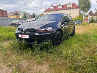 2014 Volkswagen Golf VII, чёрный, 750000 рублей, вид 2