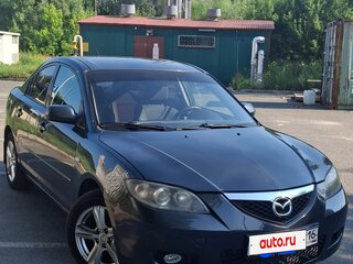 2008 Mazda 3 I (BK) Рестайлинг, серый, 310000 рублей, вид 1