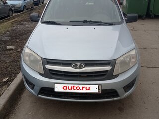 2017 Lada (ВАЗ) Granta I, голубой, 665000 рублей, вид 1