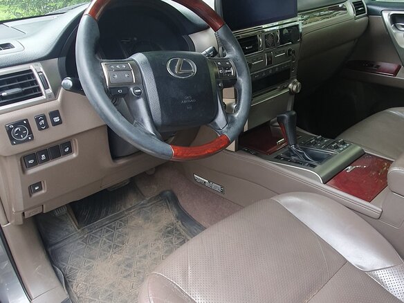 2010 Lexus GX 460 II, серый, 3400000 рублей - вид 13