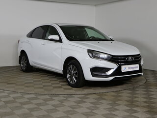 2023 Lada (ВАЗ) Vesta I Рестайлинг (NG), белый, 1199990 рублей, вид 3