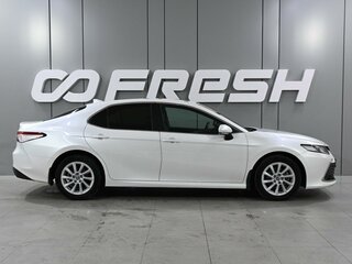 2021 Toyota Camry VIII (XV70) Рестайлинг, белый, 3250000 рублей, вид 5