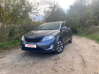 2012 Kia Rio 4-speed III, серый, 740000 рублей, вид 1
