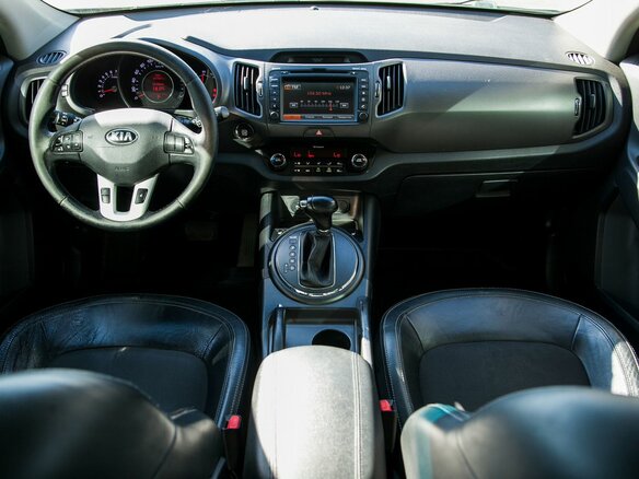 2013 Kia Sportage III, серебристый - вид 21