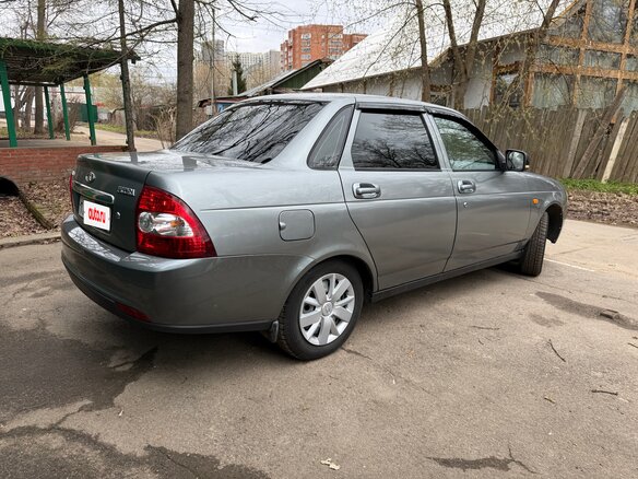 2011 Lada (ВАЗ) Priora I, серый, 325000 рублей - вид 5