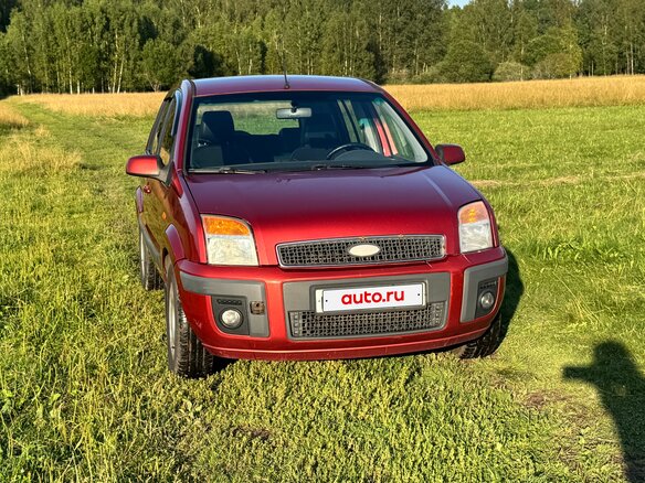 2006 Ford Fusion I Рестайлинг, красный, 415000 рублей - вид 1
