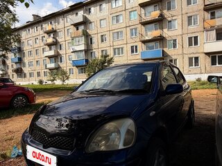 2003 Toyota Vitz I (P10), синий, 400000 рублей, вид 1