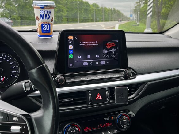 2021 Kia Cerato IV Рестайлинг, синий, 2100000 рублей - вид 10