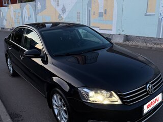 2013 Volkswagen Passat B7, чёрный, 1200000 рублей, вид 2