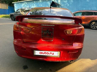 2008 Mitsubishi Lancer X, красный, 850000 рублей, вид 4