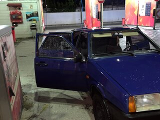 1999 Lada (ВАЗ) 21099, синий, 170000 рублей, вид 5