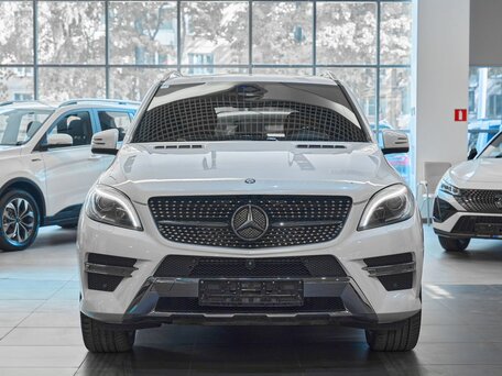 2013 Mercedes-Benz M-Класс 350 CDI III (W166), белый, 2299000 рублей, вид 2