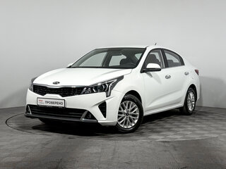 2020 Kia Rio IV Рестайлинг, белый, 1540000 рублей, вид 1
