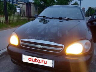 2008 Chevrolet Lanos I, чёрный, 195000 рублей, вид 2