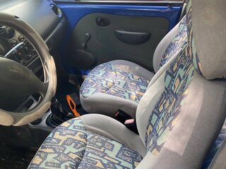 2003 Daewoo Matiz I Рестайлинг, синий, 120000 рублей, вид 5