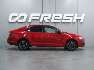 2017 Skoda Rapid I Рестайлинг, красный, 1145000 рублей, вид 5