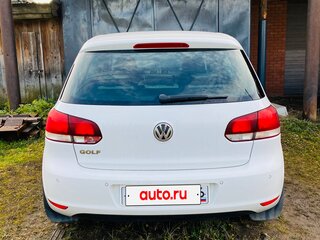 2012 Volkswagen Golf VI, белый, 740000 рублей, вид 4