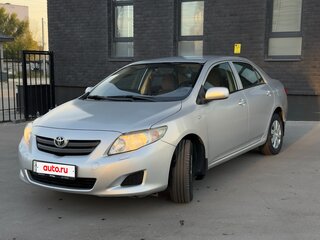 2008 Toyota Corolla X (E140, E150), серебристый, 680000 рублей, вид 2