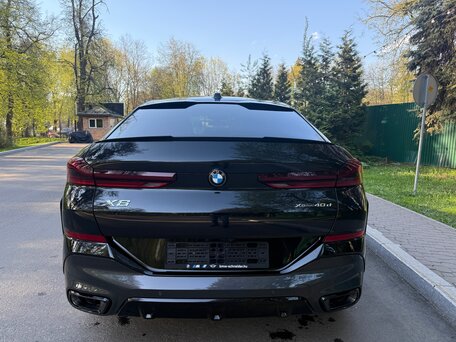 2025 BMW X6 40d III (G06) Рестайлинг, чёрный, 14700000 рублей, вид 5