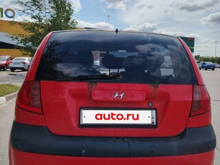 2007 Hyundai Getz I Рестайлинг, красный, 275000 рублей, вид 4