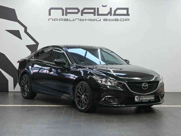 2013 Mazda 6 III (GJ), чёрный, 1519900 рублей - вид 4