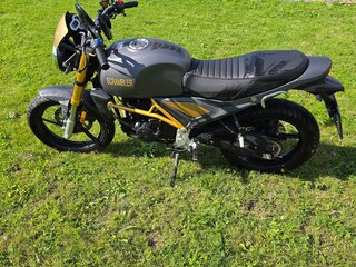 2020 Motoland Scrambler 250, серый, 125000 рублей, вид 2