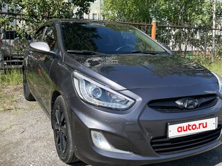 2014 Hyundai Solaris I, серый, 900000 рублей, вид 1