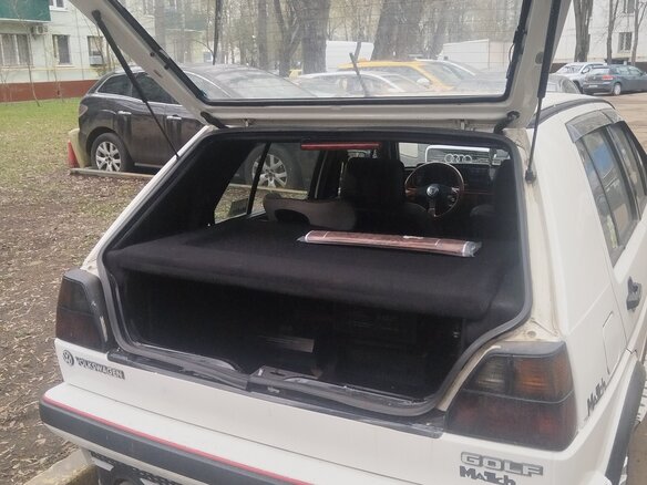 1985 Volkswagen Golf II, белый, 350000 рублей - вид 13
