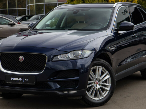 2017 Jaguar F-Pace I, синий, 2648000 рублей - вид 22