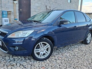 2008 Ford Focus II Рестайлинг, синий, 380000 рублей, вид 1