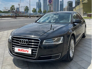 2015 Audi A8 Long III (D4) Рестайлинг, чёрный, 3500000 рублей, вид 4