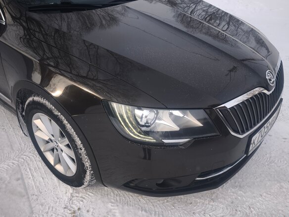 2015 Skoda Superb DSG II Рестайлинг, коричневый - вид 9