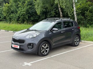 2017 Kia Sportage IV, серый, 1649000 рублей, вид 4