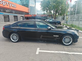 2013 BMW 7 серии Long 750Li xDrive V (F01/F02/F04) Рестайлинг, чёрный, 1450000 рублей, вид 2