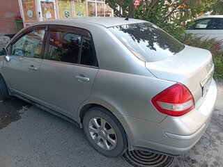 2007 Nissan Tiida I, серебристый, 550000 рублей, вид 3