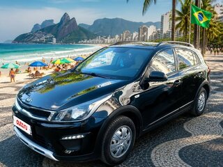 2019 Kia Rio X-Line IV, чёрный, 1350000 рублей, вид 1