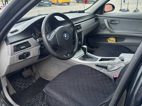 2007 BMW 3 серии 318i V (E90/E91/E92/E93), чёрный, 680000 рублей - вид 5
