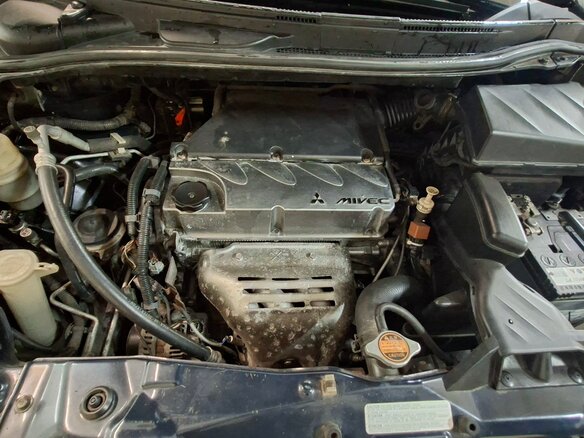 2008 Mitsubishi Grandis I, синий, 870000 рублей - вид 21