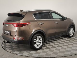 2017 Kia Sportage IV, коричневый, 1790000 рублей, вид 5
