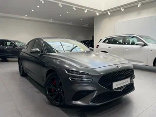 2021 Genesis G70 I Рестайлинг, серый, 3430000 рублей, вид 3