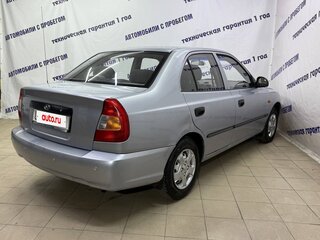 2007 Hyundai Accent ТагАЗ II, серебристый, 265000 рублей, вид 5
