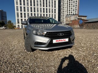 2016 Lada (ВАЗ) Vesta I, серебристый, 590000 рублей, вид 3