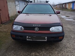 1991 Volkswagen Golf III, пурпурный, 190000 рублей, вид 4