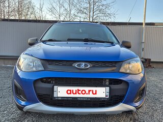 2016 Lada (ВАЗ) Kalina II, синий, 605000 рублей, вид 3