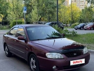 2006 Kia Spectra I Рестайлинг 2, красный, 100000 рублей, вид 2
