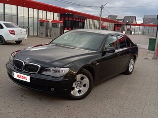 2007 BMW 7 серии 740i IV (E65/E66) Рестайлинг, чёрный, 1300000 рублей, вид 1
