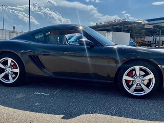 2008 Porsche Cayman S I (987), коричневый, 3300000 рублей, вид 5