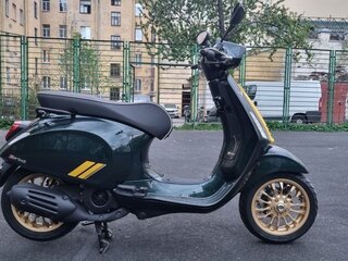 2021 Vespa Sprint, зелёный, 475000 рублей, вид 1