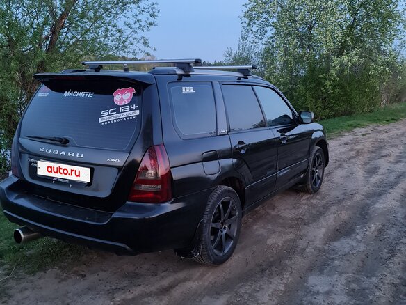 2004 Subaru Forester II, чёрный, 499999 рублей - вид 2