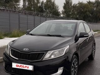 2011 Kia Rio 4-speed III, чёрный, 850000 рублей, вид 1